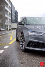 Audi RS6 Avant on Vossen Wheels (VFS6) 2017 года